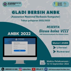 Gladi Bersih ANBK (Assesmen Nasional Berbasis Komputer)