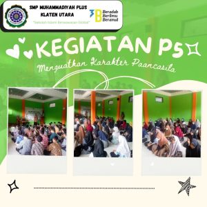 Kegiatan P5 di SMP Muhammadiyah Plus Klaten Utara